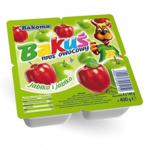 苹果桃子味酸奶